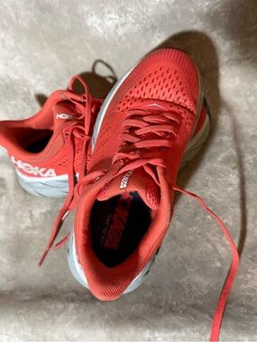 Hoka One One Coral Pink Lightweight Running Shoe